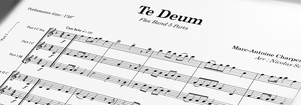 O Tannenbaum flex band 5 parts ensemble arrangement pour Noël